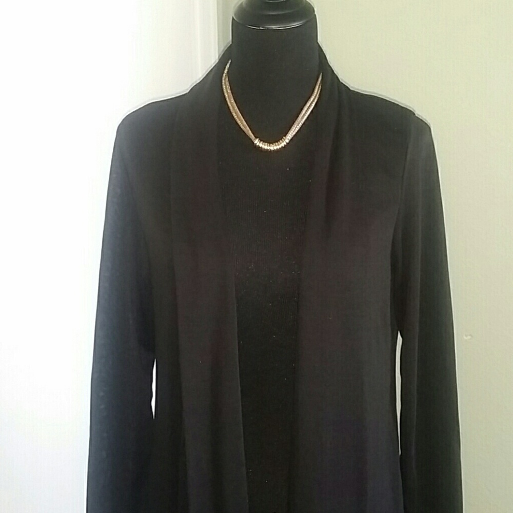 Knee length cardigan